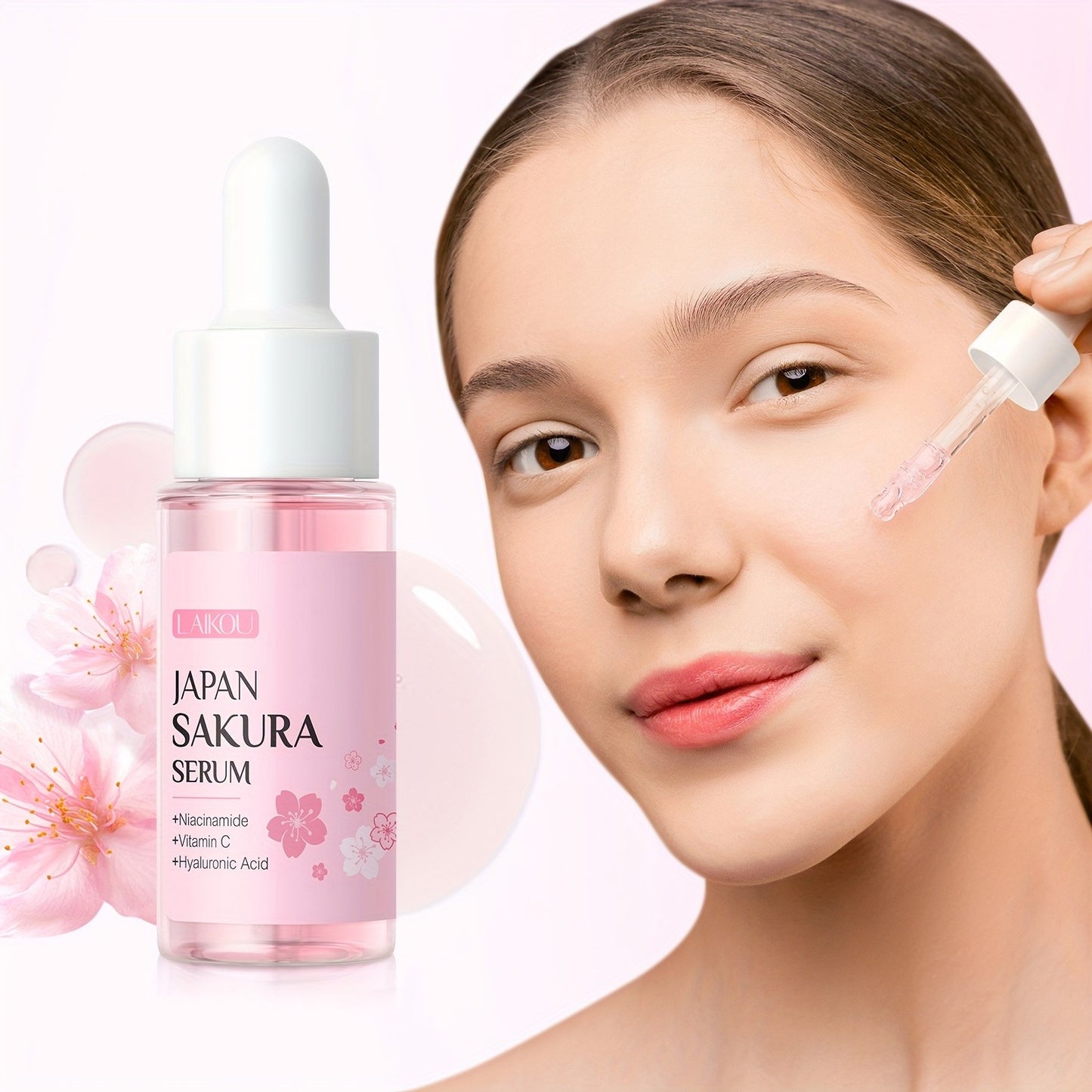 Sakura Skincare 6pcs Gift Set-  Contain Vitamin C & Niacinamide