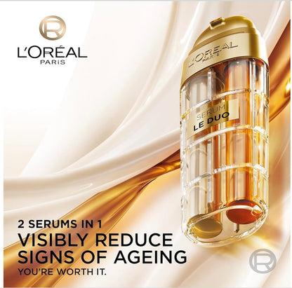 Loreal Paris Age Perfect Age Defying Le Duo Serum – Collagen & Vitamins B3+C 30m