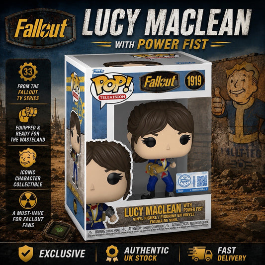 Funko Pop Lucy MacLean # 1919 Fallout Bloody Exclusive TV Vinyl Figure Protector