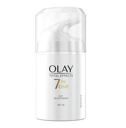 Olay Total Effects 7in1 Anti‑Ageing Moisturiser SPF30 50ml | Wrinkle | Hydrating