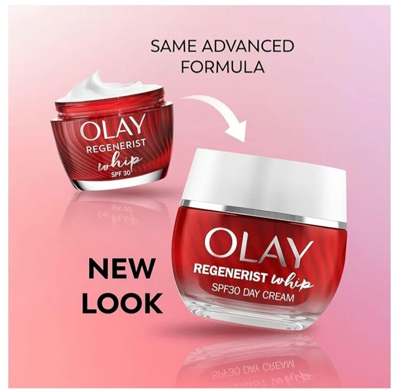 Olay Regenerist Whip Face Moisturizer SPF 25 Hydrating Anti-Aging,Peptides 50Ml