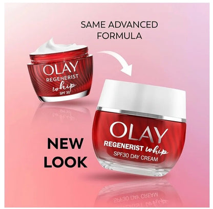 Olay Regenerist Whip Face Moisturizer SPF 25 Hydrating Anti-Aging,Peptides 50Ml
