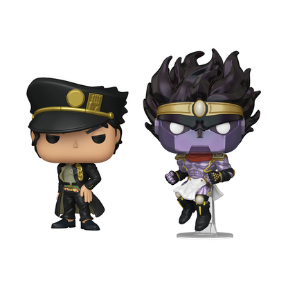 Funko Pop JoJo's Bizarre Adventure Jotaro Kujo Star Platinum 2 Pack Exclusive