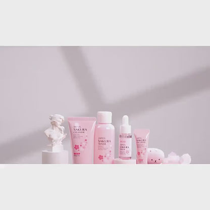 Sakura Skincare Set & Kit 6pcs Box -Christmas Gift Set, Ideal Gift Set for Women