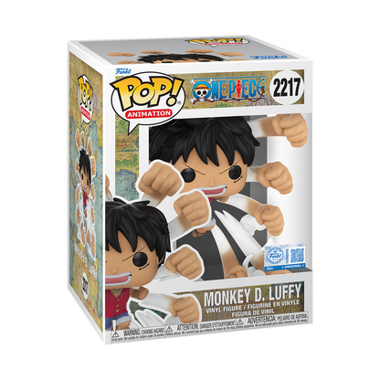 Funko Pop Premium One Piece Luffy Gum Gum Gatling 2217 Exclusive Anime Vinyl