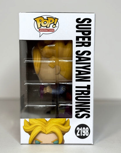 Funko Pop! Super Saiyan Trunks #2198 Dragon Ball Super Exclusive Vinyl Figure UK
