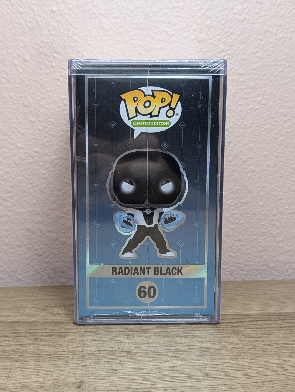 Funko Pop Radiant Black Glow #60 SDCC 2026 Ultra Limited Edition 5000 +Protector