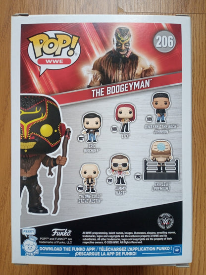 Funko Pop WWE The Boogeyman #206 Exclusive Wrestling Vinyl Figure + Protector