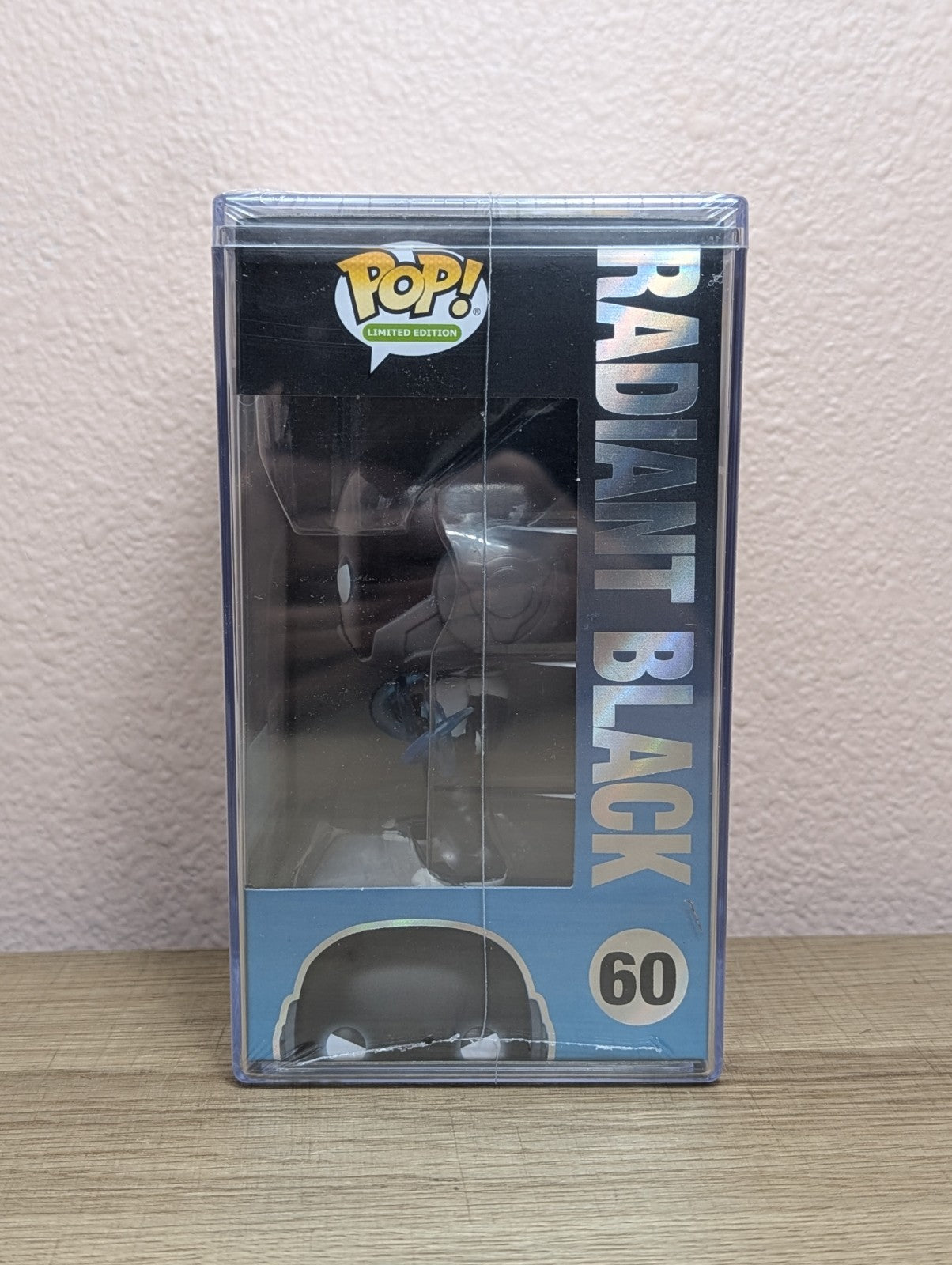 Funko Pop Radiant Black Glow #60 SDCC 2026 Ultra Limited Edition 5000 +Protector