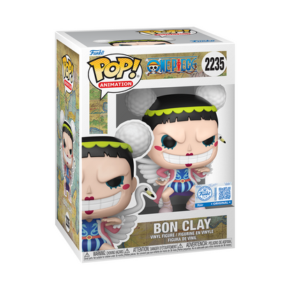 Funko Pop One Piece Bon Clay As Nami 2235 Chase Exclusive Anime Vinyl +Protector