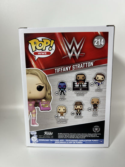 Funko Pop WWE Tiffany Stratton Glitter #214 Wrestling Vinyl Figure +Protector UK