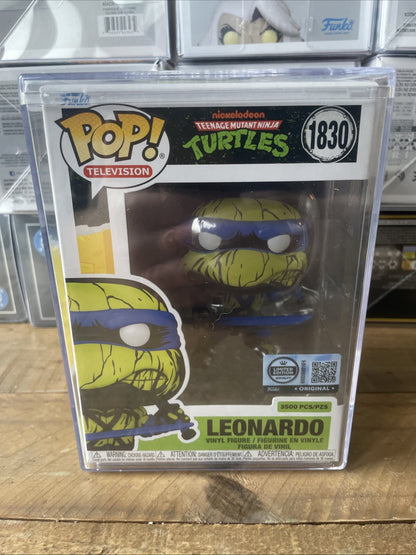 Funko Pop TMNT Leonardo Deco #1830 Limited Edition Royalty 3500 with Protector