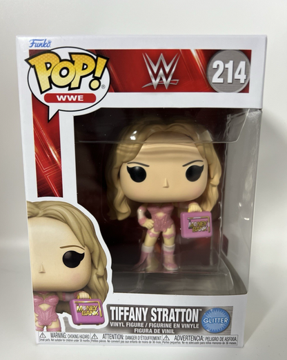 Funko Pop WWE Tiffany Stratton Glitter #214 Wrestling Vinyl Figure +Protector UK
