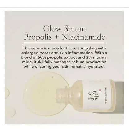 Beauty Of Joseon Glow Serum Propolis Niacinamide 30ml Korean Skincare Bright -UK