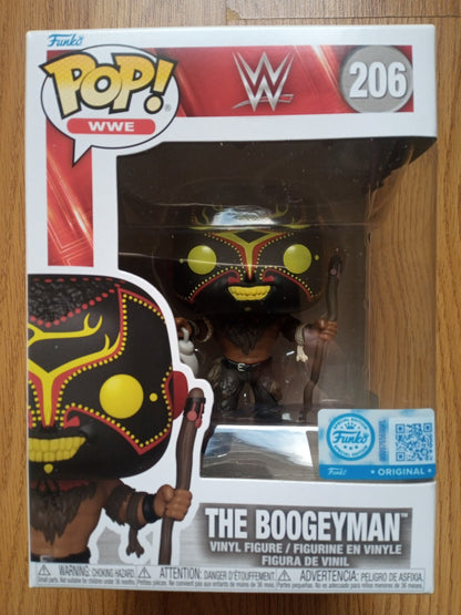 Funko Pop WWE The Boogeyman #206 Exclusive Wrestling Vinyl Figure + Protector