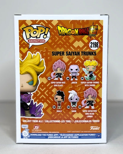 Funko Pop! Super Saiyan Trunks #2198 Dragon Ball Super Exclusive Vinyl Figure UK