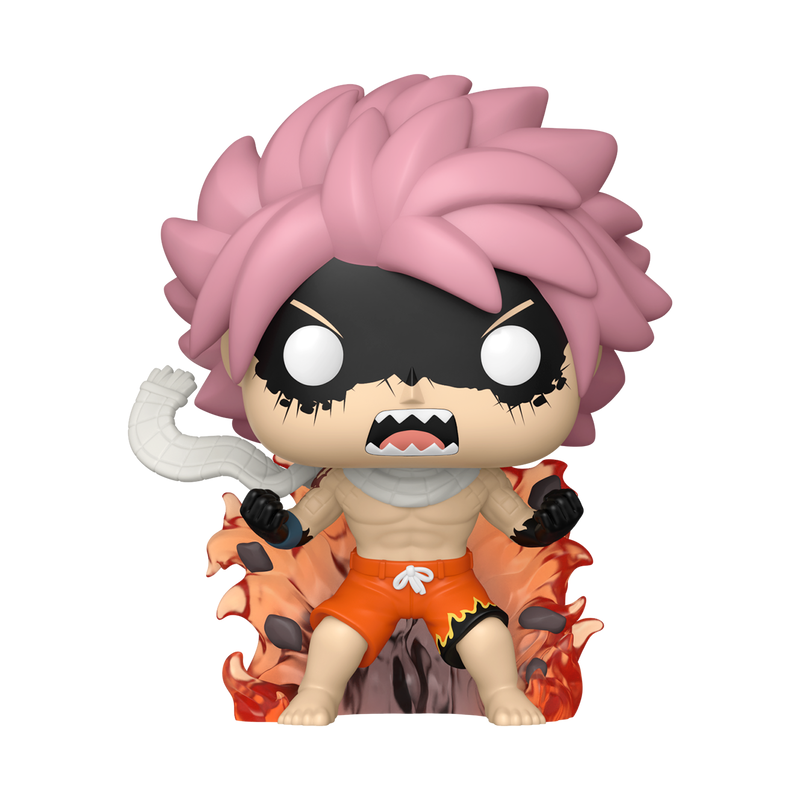 Funko Pop Fairy Tail Natsu (Fired Up) Vinyl Exclusive Animation 2290 + Protector