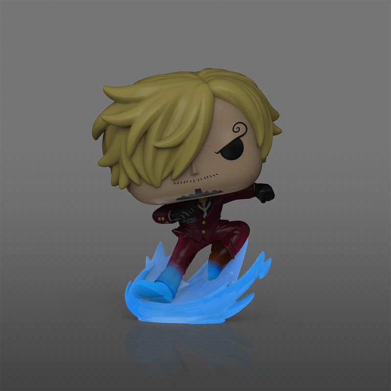 Funko Pop One Piece Sanji Raid Suit Glow #2346 Exclusive Anime Vinyl + Protector