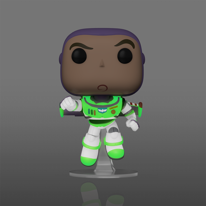 Funko Pop Buzz Lightyear Glow 1726 Toy Story Pixar Exclusive Vinyl +Protector