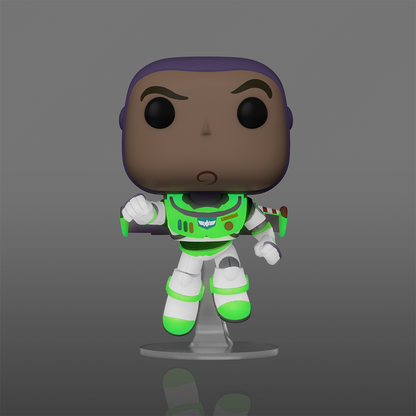 Funko Pop Buzz Lightyear Glow 1726 Toy Story Pixar Exclusive Vinyl +Protector