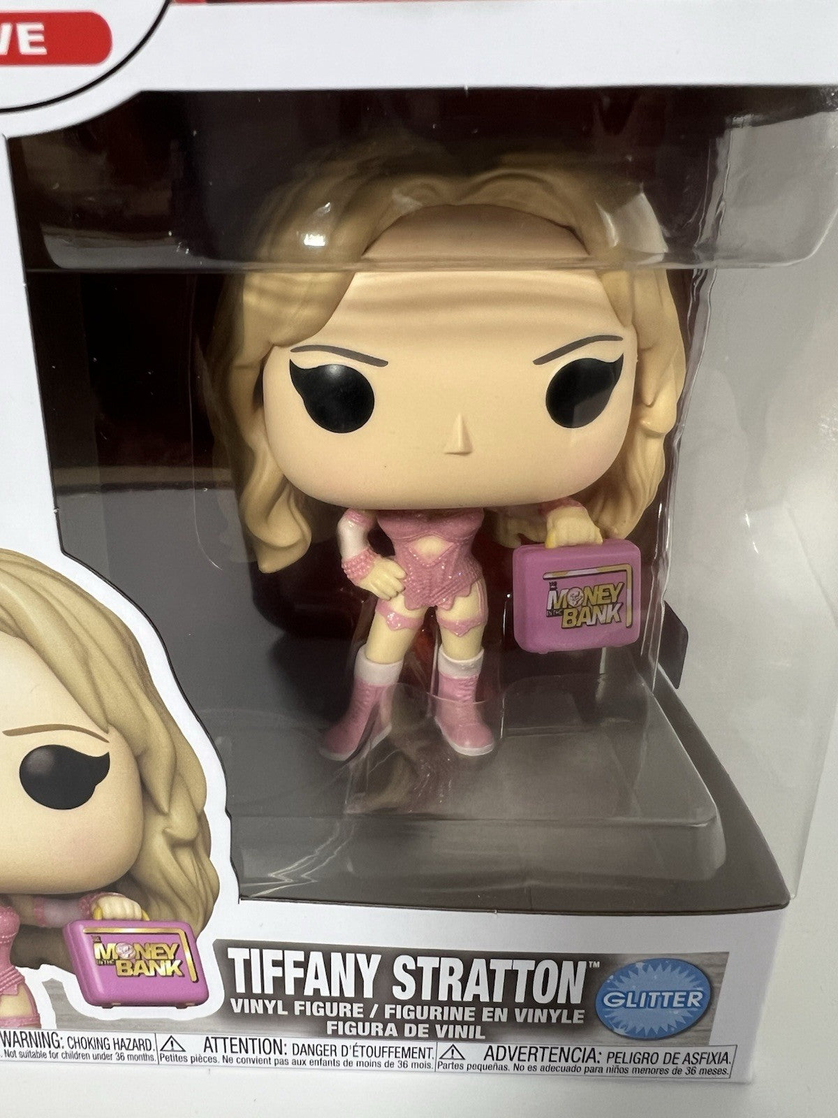 Funko Pop WWE Tiffany Stratton Glitter #214 Wrestling Vinyl Figure +Protector UK